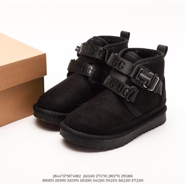 UGG 英倫風 短筒靴 保暖 秋冬休閑厚底雪地鞋