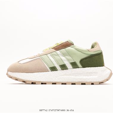 Adidas Originals Retropy E5 爆米花速度輕盈複古系列百搭透氣休閑運動慢跑鞋