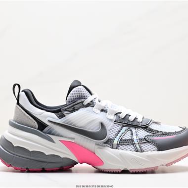 NIKE V2K RUN跑步鞋複古風潮 網面透氣運動鞋