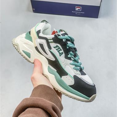 FILA  FUSION 復古百搭街頭風運動板鞋