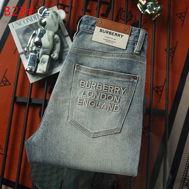 BURBERRY   2023秋冬新款休閒牛仔褲