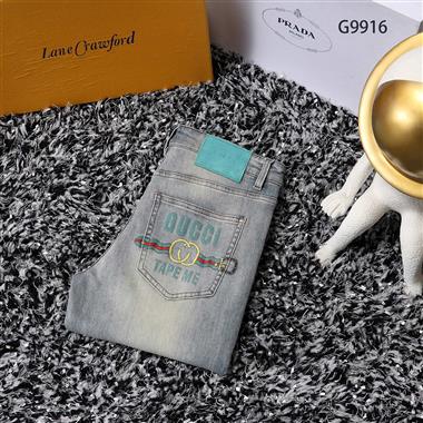 GUCCI   2024春季新款休閒牛仔褲