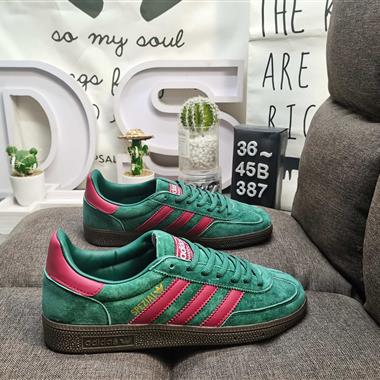Adidas originals Handball Spzl 輕便耐磨防滑低幫板鞋
