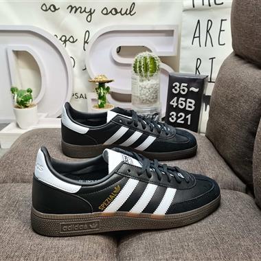 Adidas originals Handball Spzl 輕便耐磨防滑低幫板鞋