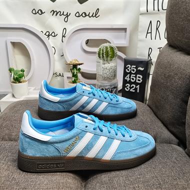 Adidas originals Handball Spzl 輕便耐磨防滑低幫板鞋