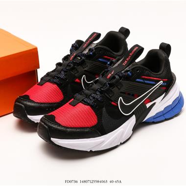 NIKE V2K RUN跑步鞋復古風潮 網面透氣運動鞋