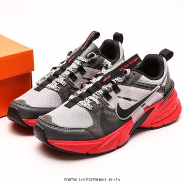 NIKE V2K RUN跑步鞋復古風潮 網面透氣運動鞋