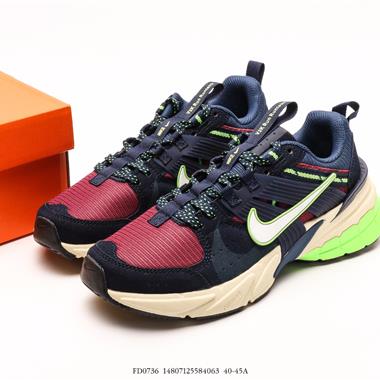 NIKE V2K RUN跑步鞋復古風潮 網面透氣運動鞋