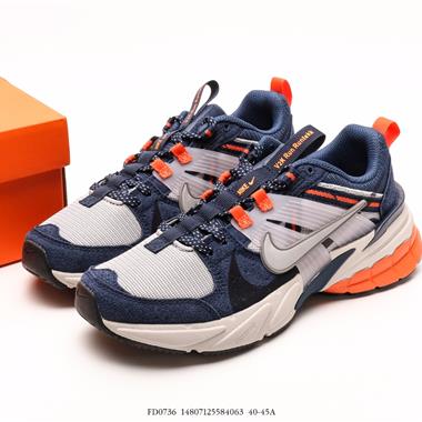 NIKE V2K RUN跑步鞋復古風潮 網面透氣運動鞋