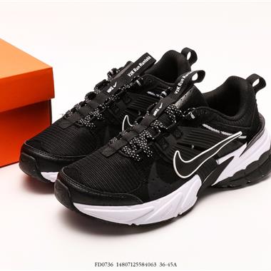 NIKE V2K RUN跑步鞋復古風潮 網面透氣運動鞋