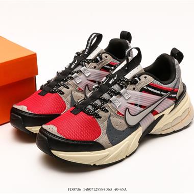 NIKE V2K RUN跑步鞋復古風潮 網面透氣運動鞋