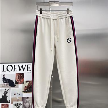 GUCCI   2024春季新款休閒長褲