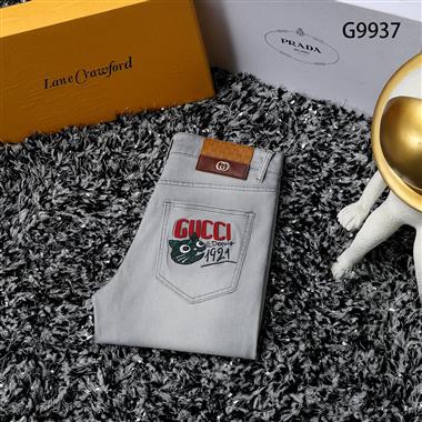 GUCCI   2024夏季新款休閒牛仔褲