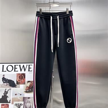 GUCCI   2024春季新款休閒長褲