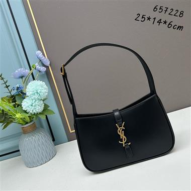 YSL   2024新款女生時尚休閒包 尺寸：25*14*6CM
