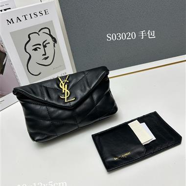 YSL   2024新款女生時尚休閒包 尺寸：18*12*5CM