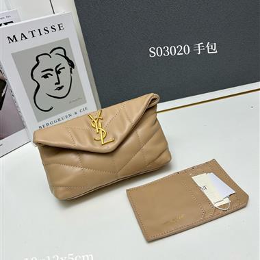 YSL   2024新款女生時尚休閒包 尺寸：18*12*5CM