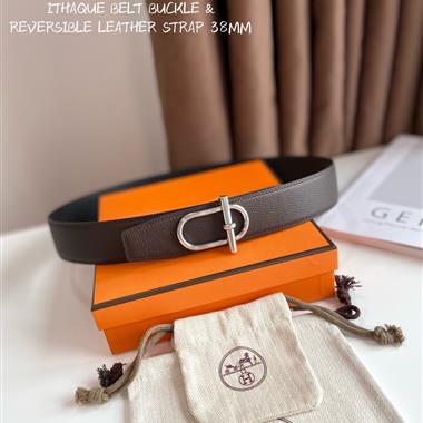 HERMES  2024新款時尚皮帶  3.8CM