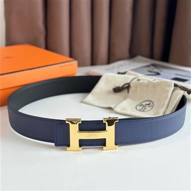 HERMES  2024新款時尚皮帶  3.8CM