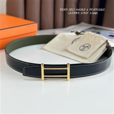 HERMES  2024新款時尚皮帶  3.8CM