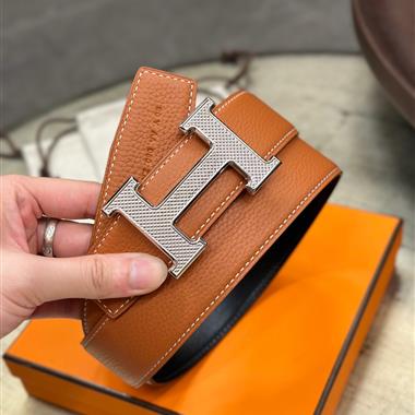 HERMES  2024新款時尚皮帶  3.8CM