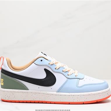 Nike Court Borough Low 2 （GS）低幫百搭透氣休閑運動板鞋