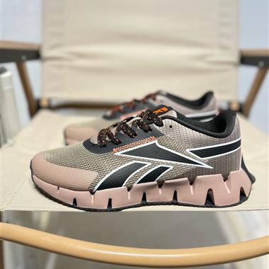 Reebok Zig Dynamica  透氣舒適 厚底抗磨緩震 休閑運動跑步鞋