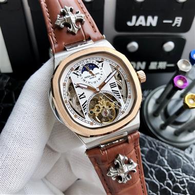 PATEK PHILIPPE  2024新款時尚休閒手錶 尺寸：42MM
