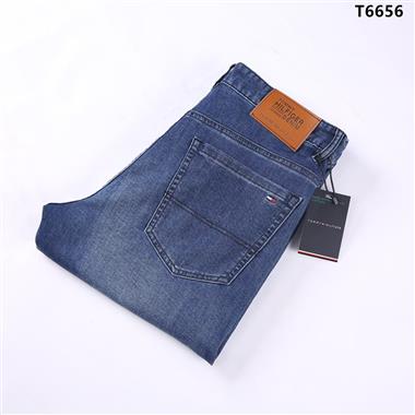 TOMMY   2024夏季新款休閒牛仔褲