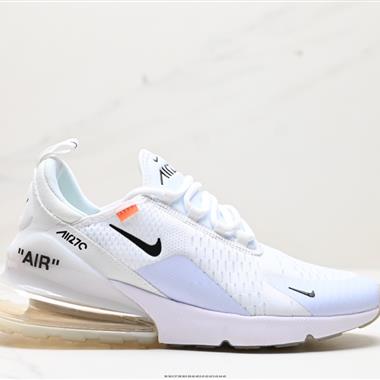 Nike Air Max 270混合科技透氣後掌半氣墊慢跑鞋