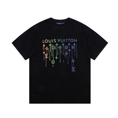 LouisVuitton   2024夏季新款短袖T恤  歐版尺寸偏大