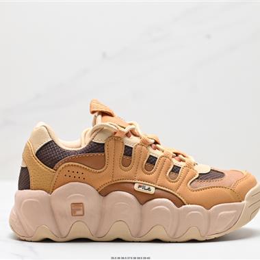 FILA 新款老爹鞋厚底面包鞋運動鞋