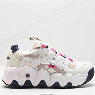 FILA 新款老爹鞋厚底面包鞋運動鞋