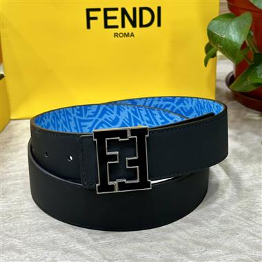 FENDI   2024新款時尚皮帶  4.0CM