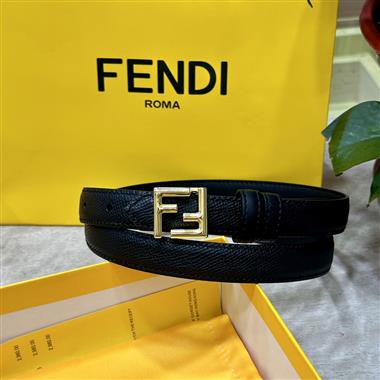 FENDI   2024新款時尚皮帶  2.0CM