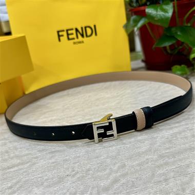 FENDI   2024新款時尚皮帶  2.0CM