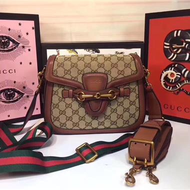 GUCCI   2024新款時尚女生休閒包 尺寸：25*18*7CM