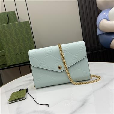 GUCCI   2024新款時尚女生休閒包  尺寸：20*13*6CM