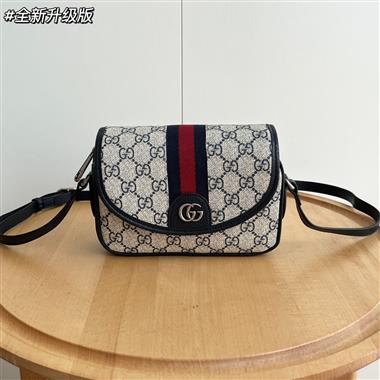 GUCCI   2024新款時尚女生休閒包 尺寸：19x13x5CM