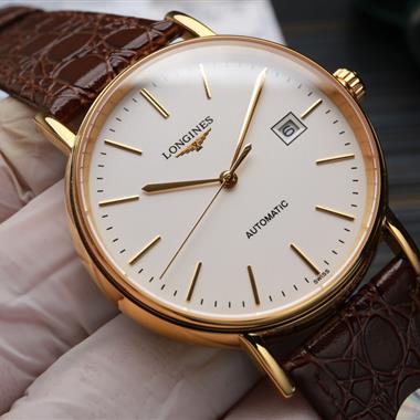 LONGINES    2024新款時尚休閒手錶  尺寸：40MM