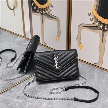 YSL   2024新款女生時尚休閒包  尺寸：20×17×6CM
