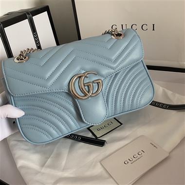 GUCCI   2024新款女生時尚休閒包  尺寸：26x15x7CM