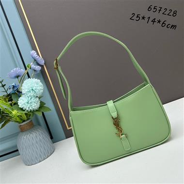YSL   2024新款女生時尚包包  尺寸：25X14X6CM