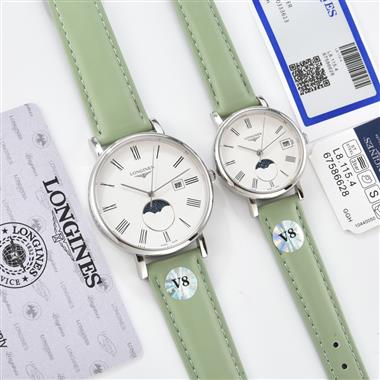 LONGINES   2024新款時尚休閒手錶  尺寸：男39MM 女30MM