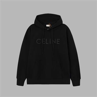 CELINE   2024秋冬新款衛衣帽T  歐規尺寸偏大