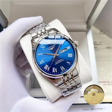 LONGINES  2024新款時尚休閒手錶 尺寸：40MM