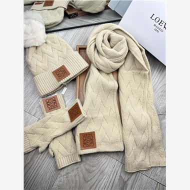 LOEWE  2024秋冬新款時尚毛線帽子