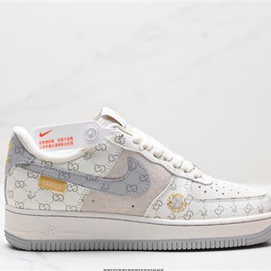 Gucci x Nike Air Force 1』07 Low 空軍一號經典低幫百搭休閑運動板鞋