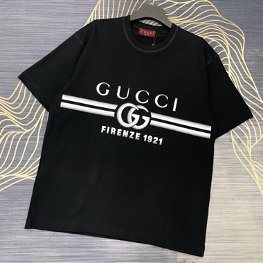 GUCCI   2025春夏新款短袖T恤