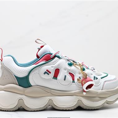 FILA PEASE 豌豆鞋 時尚舒適百搭 防滑耐磨 低幫生活休閑鞋